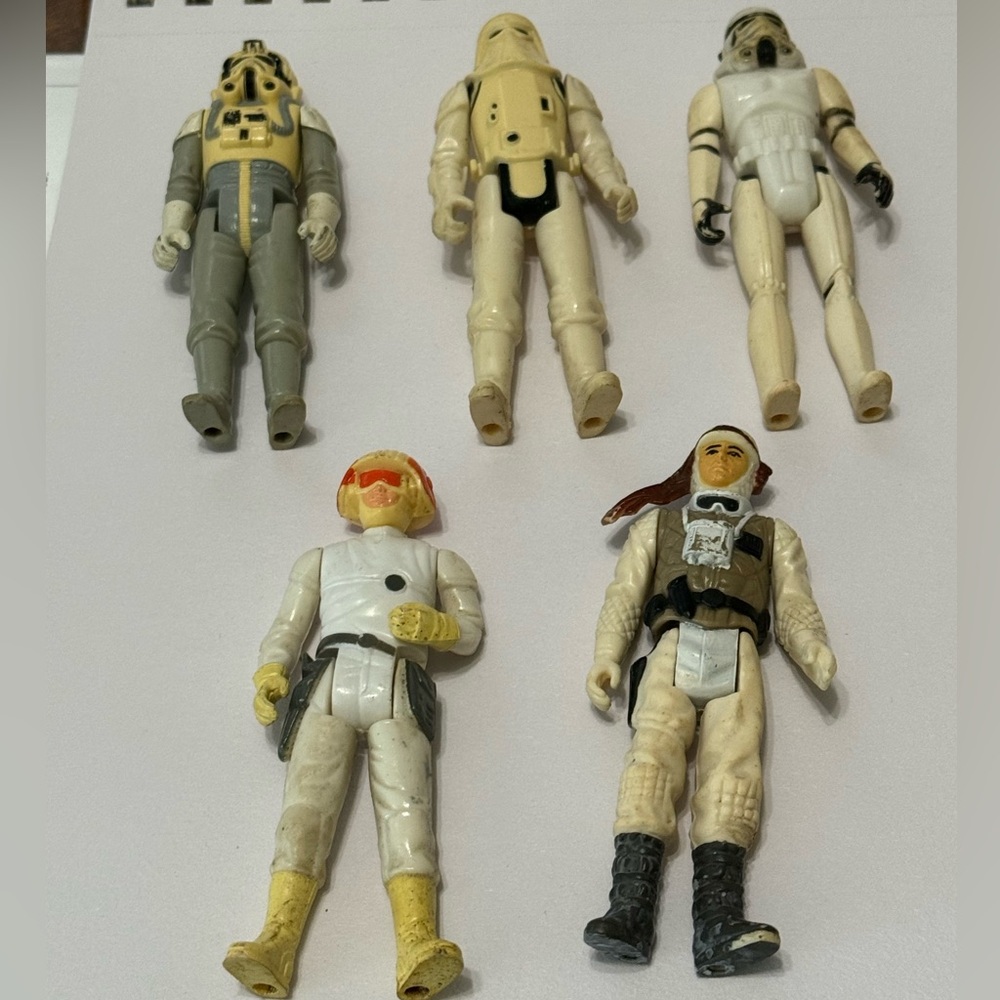 Vintage Star Wars Action Figures - Set of 5